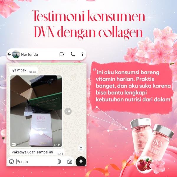 Testimoni Nur Farida โ DVN Collagen